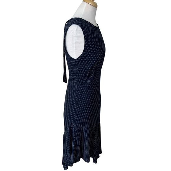 Kobi Halperin Bailee Asymmetric Polka Dot Silk Dress - Picture 7 of 10
